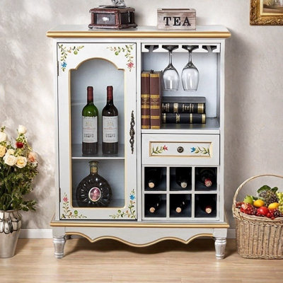 Armoire à vin et console de rangement Vintage