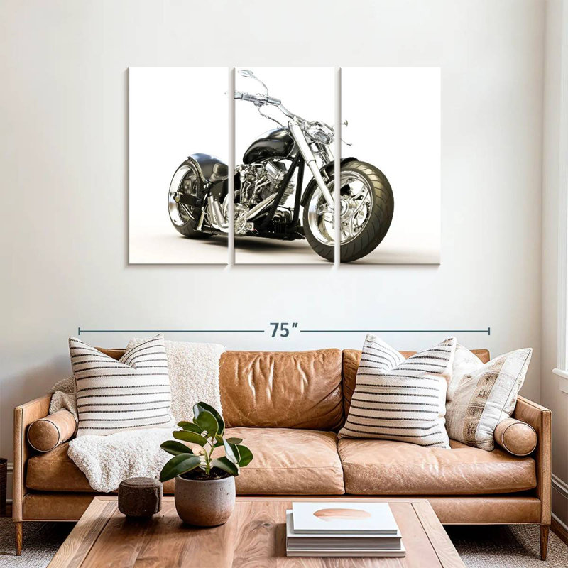 Moto rétro Mehar, H 36 po x l 57 po