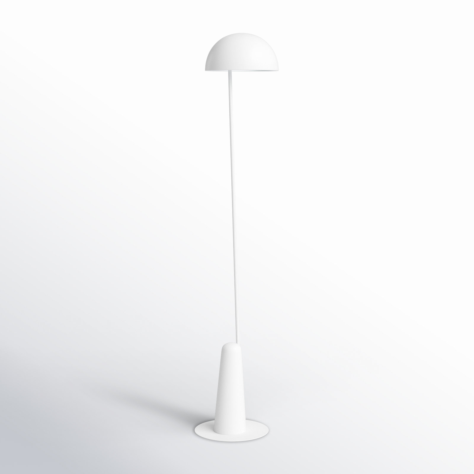 Iyanna 58.58'' Floor Lamp, White