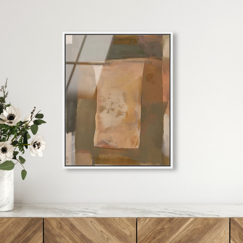 Rugged Roots High-Gloss Frameless Acrylic Glass Wall Art Abstract Print by Oliver Gal, Ready to Hang, 16 x 20, 21"H x 17"W