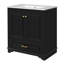 Meuble-lavabo 30 po avec lavabo en céramique-778440125
