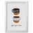 White Grain Frame