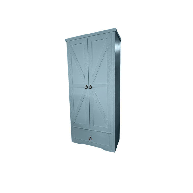 Garde-manger de 72 po Alexianna, Aqua captivant, H 72 po x l 38 po x P 17 po