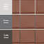 Base Quarry Cove de 5 7/8 po X 5-7 / 8 po Garniture de plancher et de mur en céramique-106401516