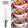 T6 LED Dimmable Light Bulb 25W Equiv. with Frosted Glass E12/Candelabra Base