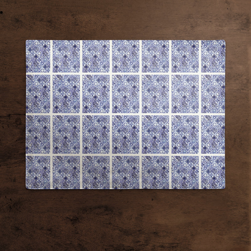 Polyester Geometric Rectangle Placemat