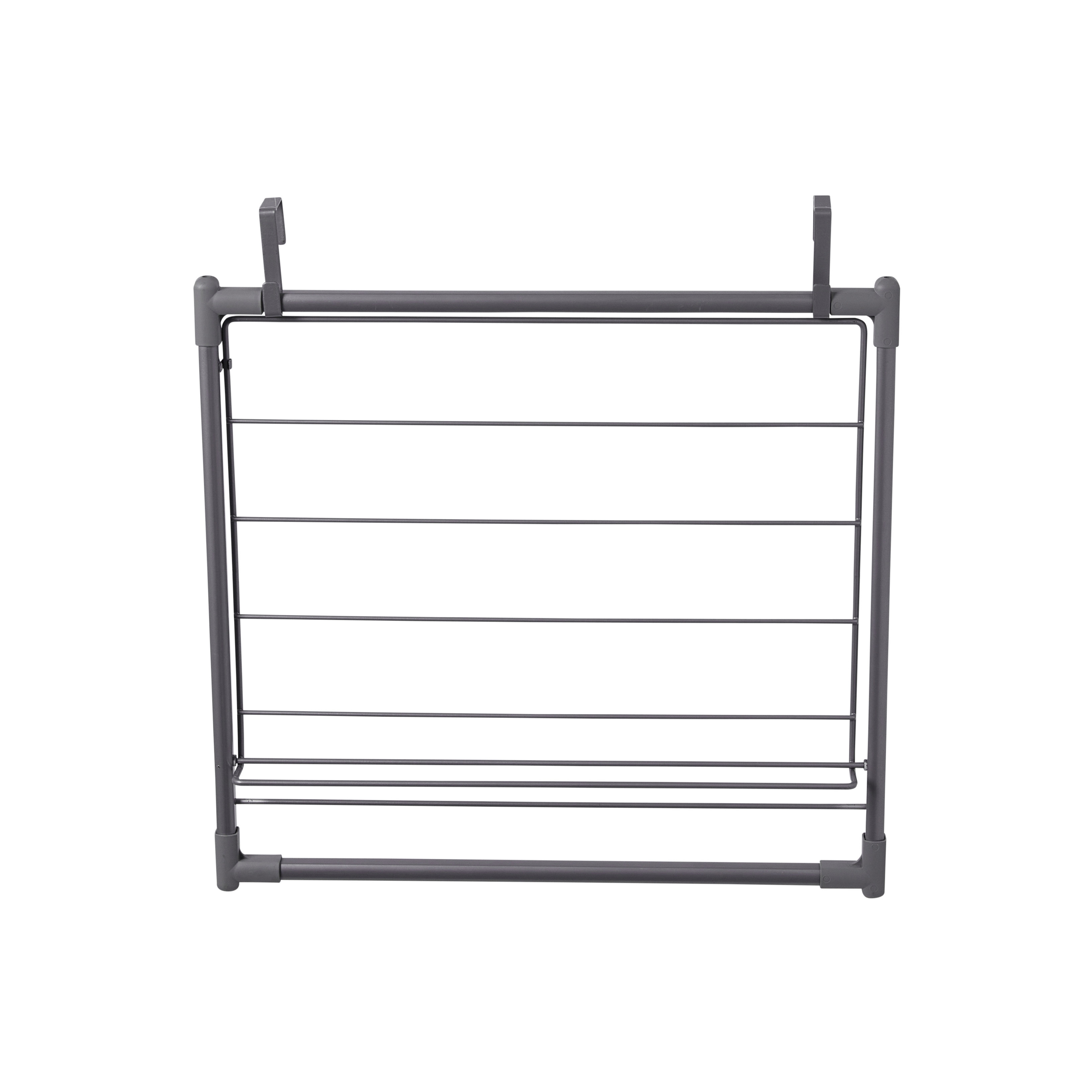 Rebrilliant Metal WallMounted Drying Rack Wayfair