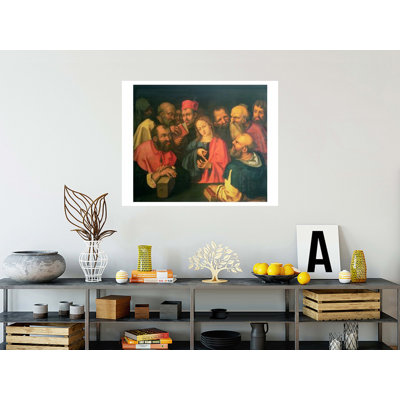 «Christ Christ douze parmi les scribes» par Albrecht Dürer - Impression giclée