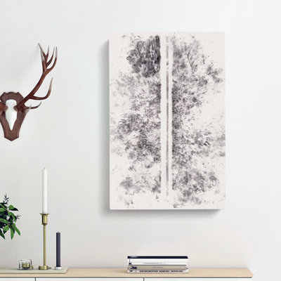 A Forest Road in Sweden - Wrapped Canvas