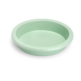 9-In Nonstick Aluminized Steel Round Cake Pan, Contour Silver