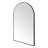 Black Metal Framed Arched Wall Mirror Bathroom/Vanity Mirror-395138764
