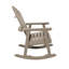 Chaise berçante Adirondack en plastique recyclé Hamilton-111076699