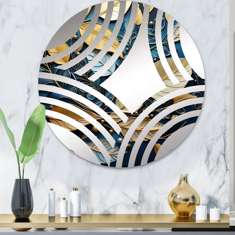 Creddy Circle Mirror, 31.4" x 31.4"