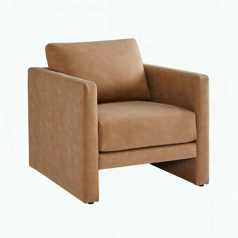 Fauteuil en similicuir Tulo - décontracté moderne