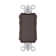 Radiant 15-Amp 4-Way Decorator Rocker Light Switch