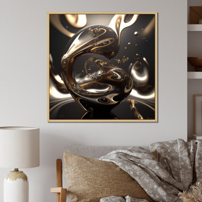 Mystère or foncé 3D - impression