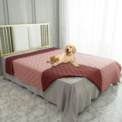 Couverture imperméable pour lit de chien pour canapé réversible