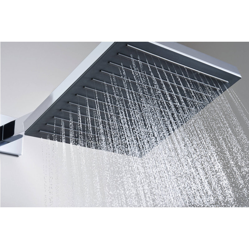 hansgrohe Pulsify E Showerhead 260 1-Jet, 2.5 GPM, Chrome, 2.5 GPM