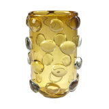 Rondelle Vase-Amber