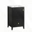 Meuble-lavabo de 20 po avec lavabo-309282357
