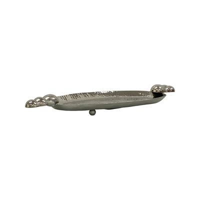 Calder Oval Silver Tray Wall Decor