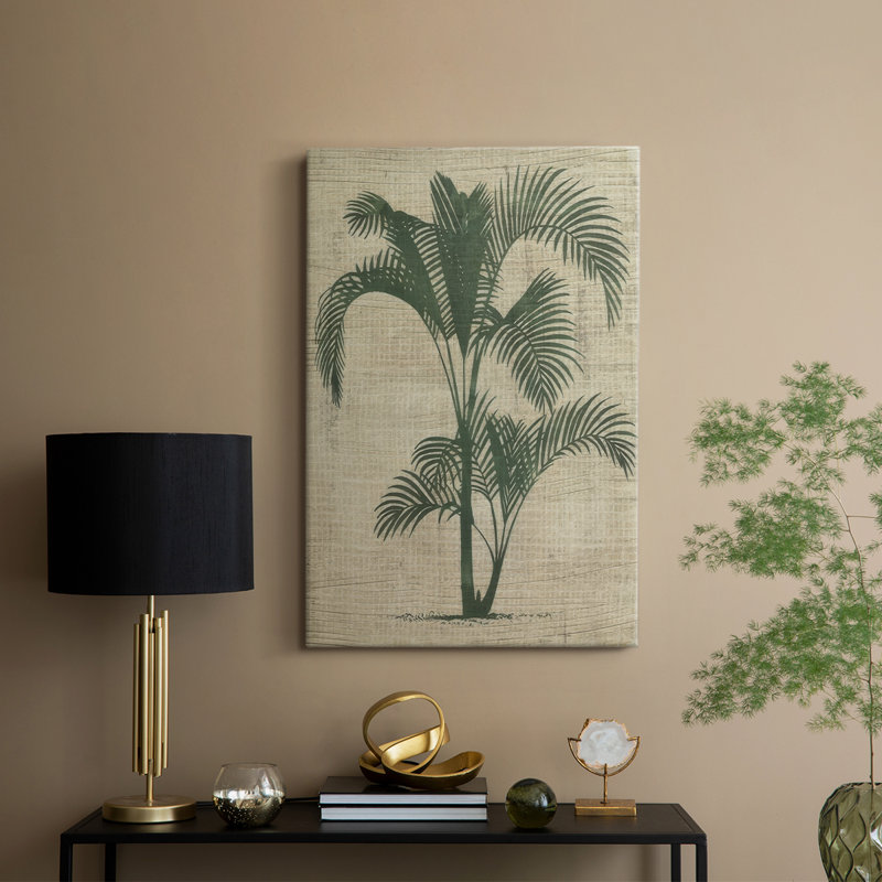Silhouette de toile de jute II - galerie Cavas sur mesure, H 60 po x l 40 po