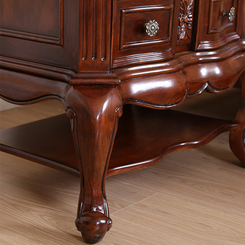 Commode d'appoint en bois massif Besi