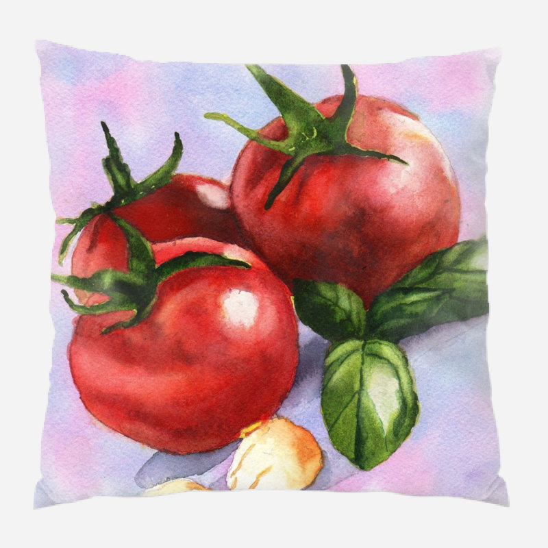 Coussin décoratif Folkston, Microsuède, Intérieur