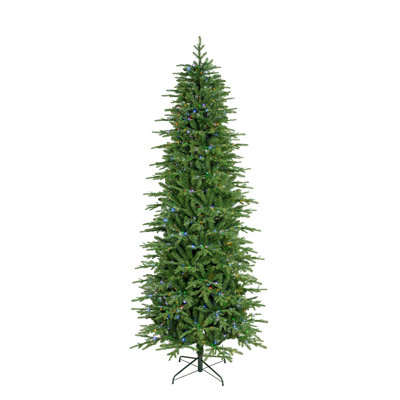 Slim Pre-Lit Fir Christmas Tree