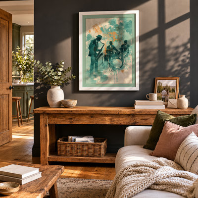 Jam Session Modern - Framed Print