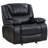 Elodie Black Upholstered Glider Recliner Chair-1627491022