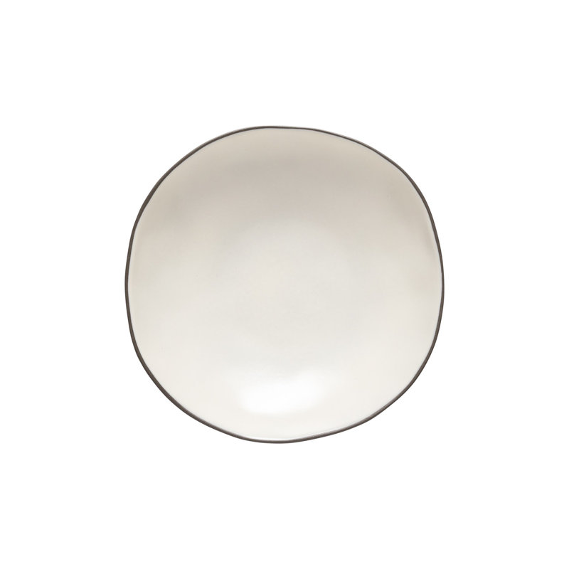 Stacked Organic Stoneware Pasta Dish, Salt