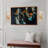 2-Light Crystal Flush Mount Wall Sconce