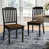 Antique Black/Slat Back