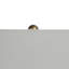 Janelle 26.5" Antique Brass/White/Clear Table Lamp