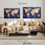  «Birch Cork World Map»-55703539