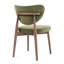 Valen Set of Two Walnut Effect Ash Wooden Frame Dining Chairs-354277045