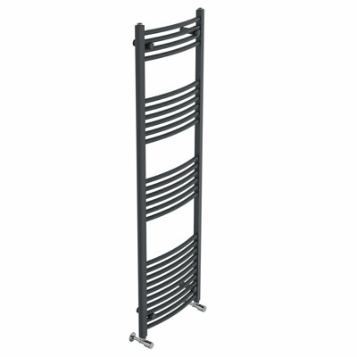 Cano Curved Heated Towel Rail Radiator Bathroom Ladder Warmer