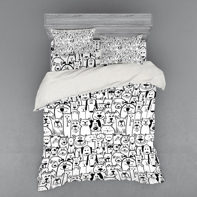 Polyester Duvet Cover, Queen Duvet Cover + 3 Additional Pieces