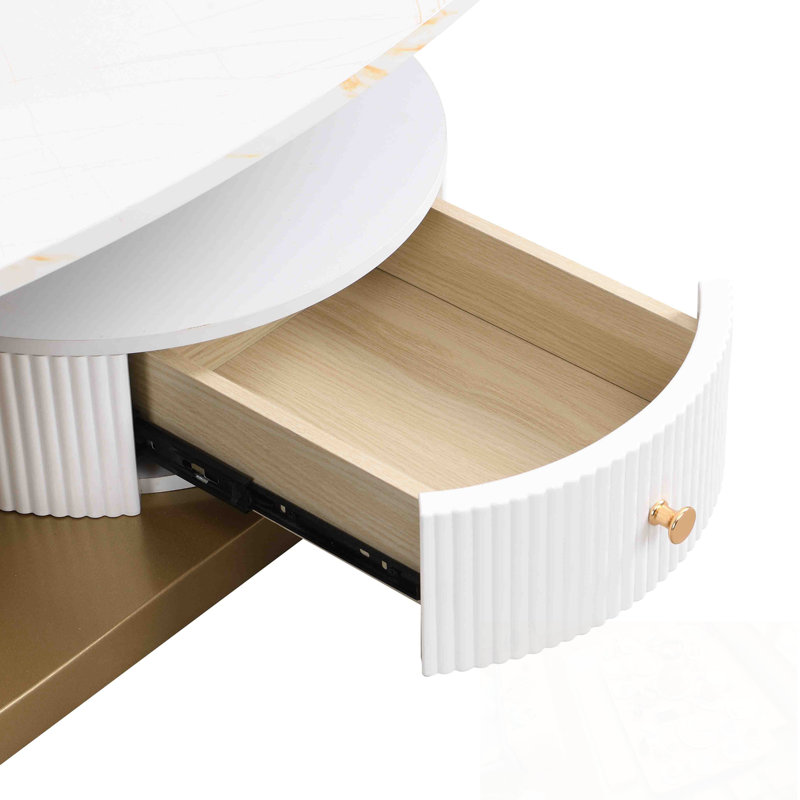 Ensemble de 2 tables gigognes modernes avec base robuste