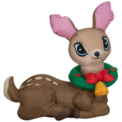 Cerf gonflable Vintage