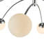 Silvia Glass Semi Flush Mount-58962114