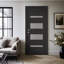 Panneau de porte en bois manufacturé et en verre Mirella-97878790-97878791