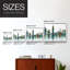 NY NY Skyline - Impression encadrée - Restickable-1310857473-1310857477