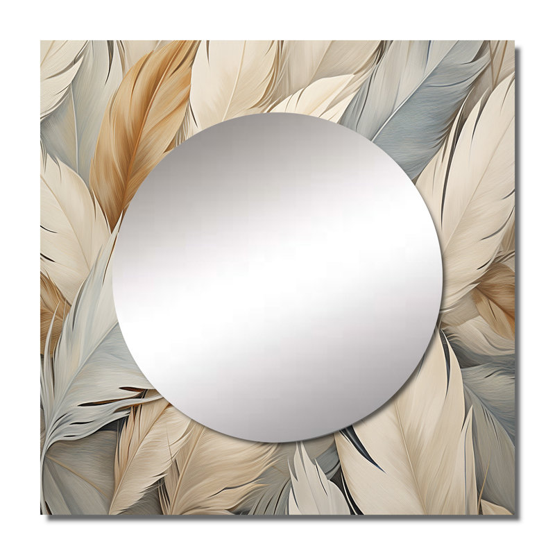 Deeshawn - Feathery Plumes II, 29 po x 29 po