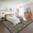 Floral Rugs for Bedroom Soft Washable Non-Slip Living Room Rug Vintage Botanical Boho Flower Carpet for Teens Kids Nursery Playroom Dorm Home Decor-1513568138