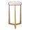 Uttermost Midas Antique Gold Accent Table