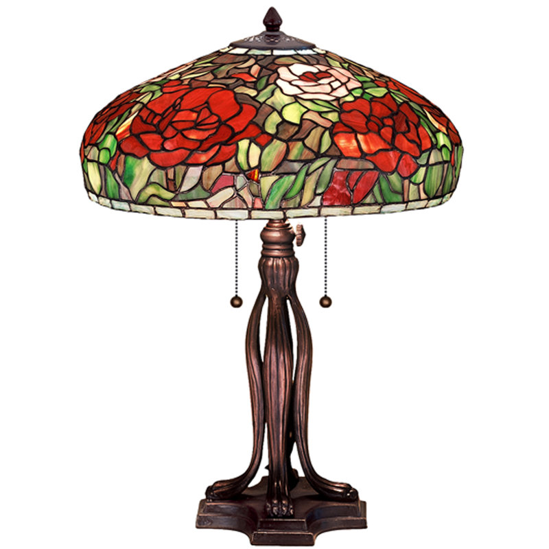 Lampe de table 23,5 po pivoine Diane
