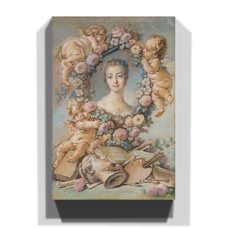 Francois Boucher - Wrapped Canvas Painting, 100cm H x 70cm W