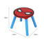 Spider-Man Table and Stool Set for 2, Holds up to 30kg per stool, Perfect for Playtime and Activities - Small, Multicolour